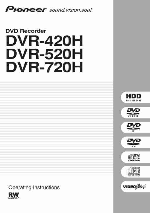 Pioneer DVD Recorder DVR-520H-page_pdf